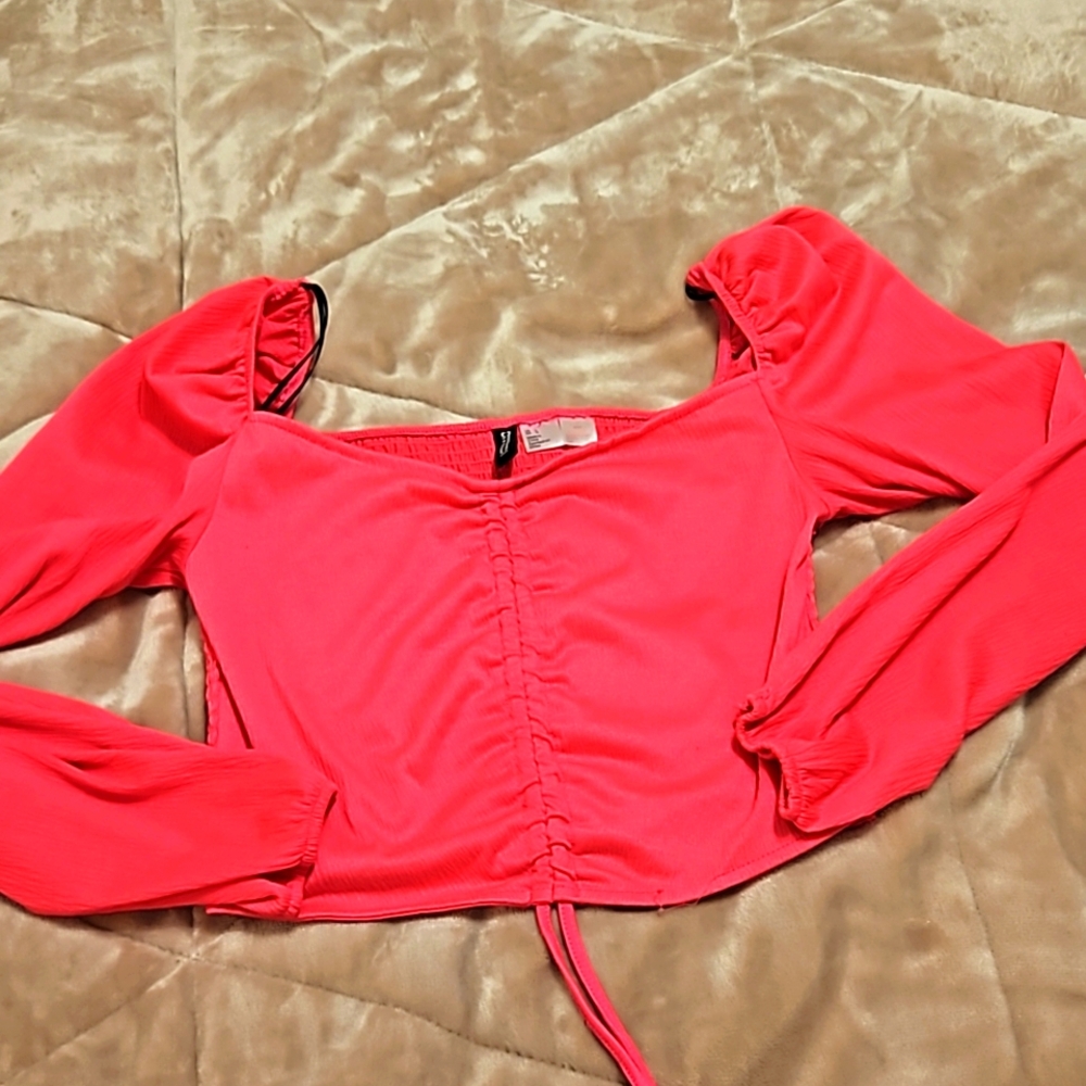 Festival Pink Crop Top